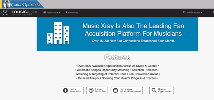 Как заработать деньги на прослушана музыки - Music Xray