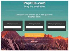 Сайт музыки Paypile 