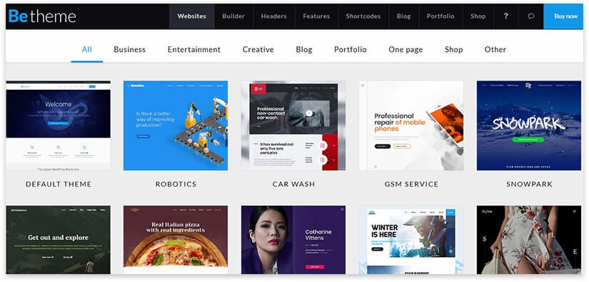 betheme wordpress