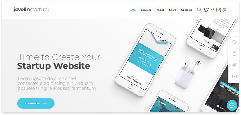 jevelin wordpress theme